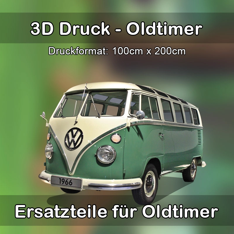 Großformat 3D Druck für Oldtimer Restauration in Ingelfingen 