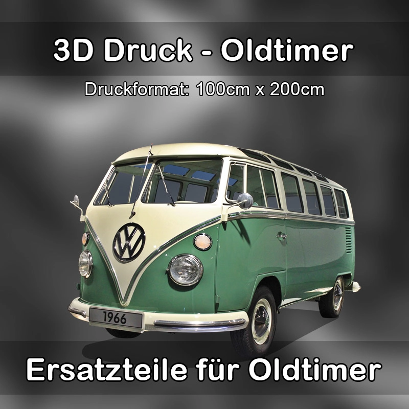 Großformat 3D Druck für Oldtimer Restauration in Ingolstadt 