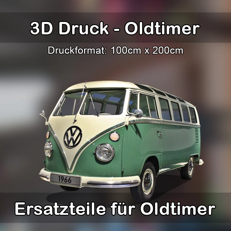 Großformat 3D Druck für Oldtimer Restauration in Irschenberg 