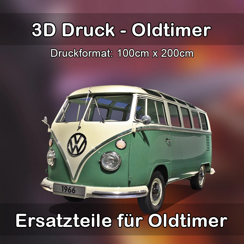 Großformat 3D Druck für Oldtimer Restauration in Jena 