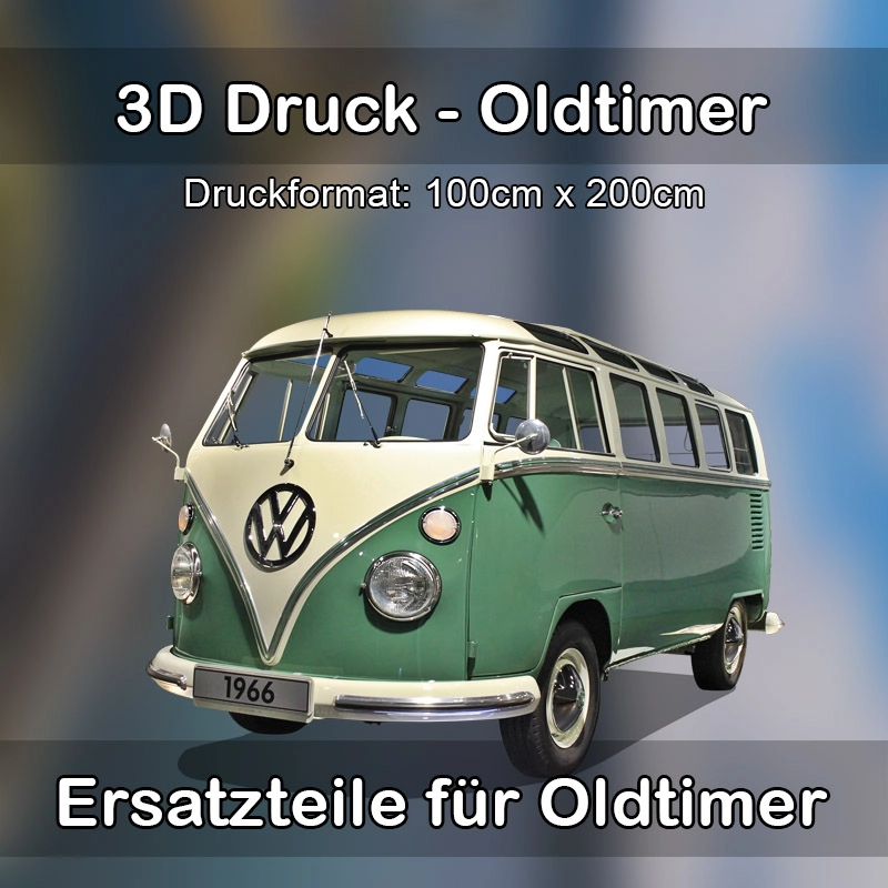 Großformat 3D Druck für Oldtimer Restauration in Jestetten 