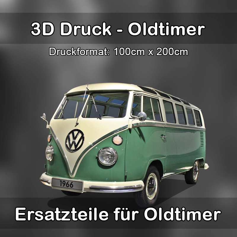 Großformat 3D Druck für Oldtimer Restauration in Jettingen-Scheppach 