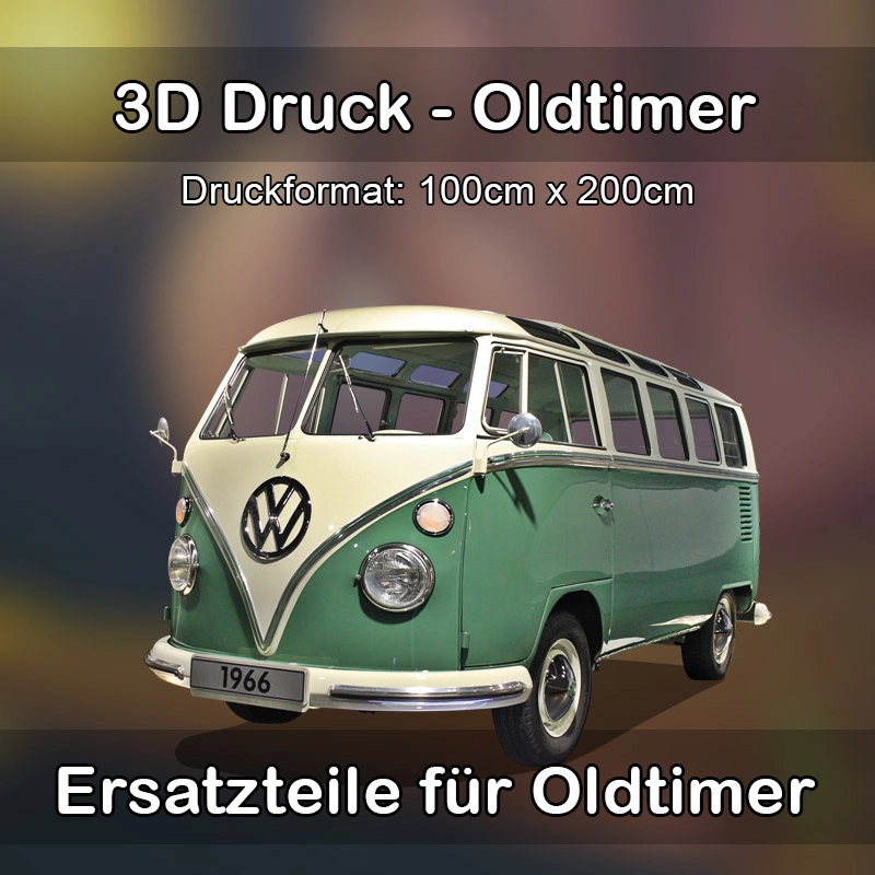 Großformat 3D Druck für Oldtimer Restauration in Jetzendorf 