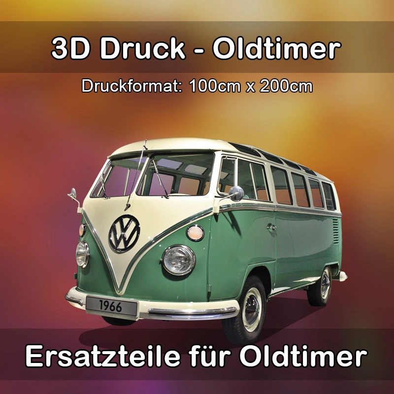 Großformat 3D Druck für Oldtimer Restauration in Johanngeorgenstadt 