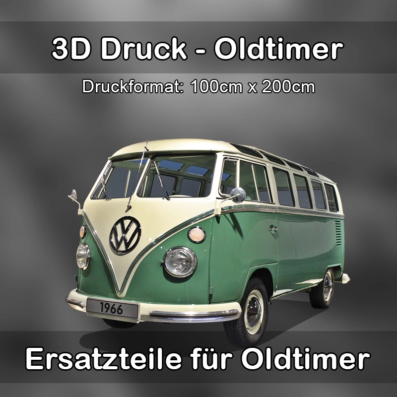 Großformat 3D Druck für Oldtimer Restauration in Jüterbog 