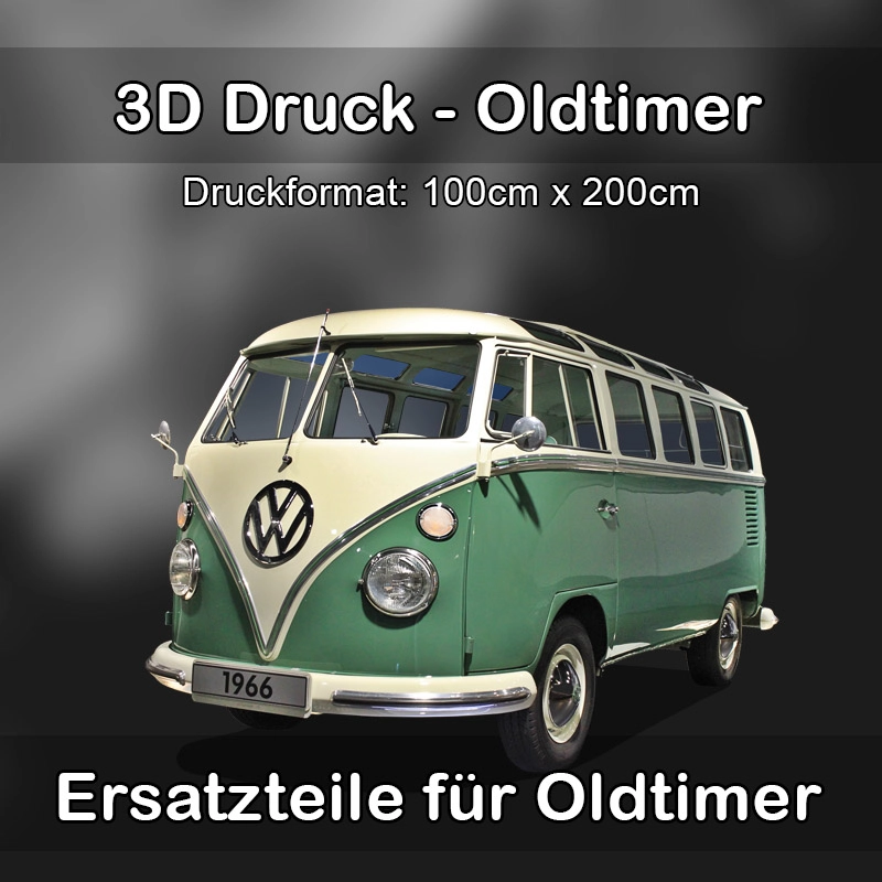 Großformat 3D Druck für Oldtimer Restauration in Kalbach 