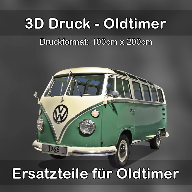 Großformat 3D Druck für Oldtimer Restauration in Kalefeld 
