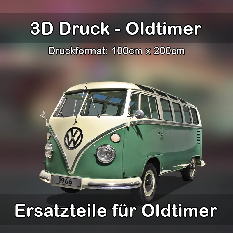 Großformat 3D Druck für Oldtimer Restauration in Karlsbad 