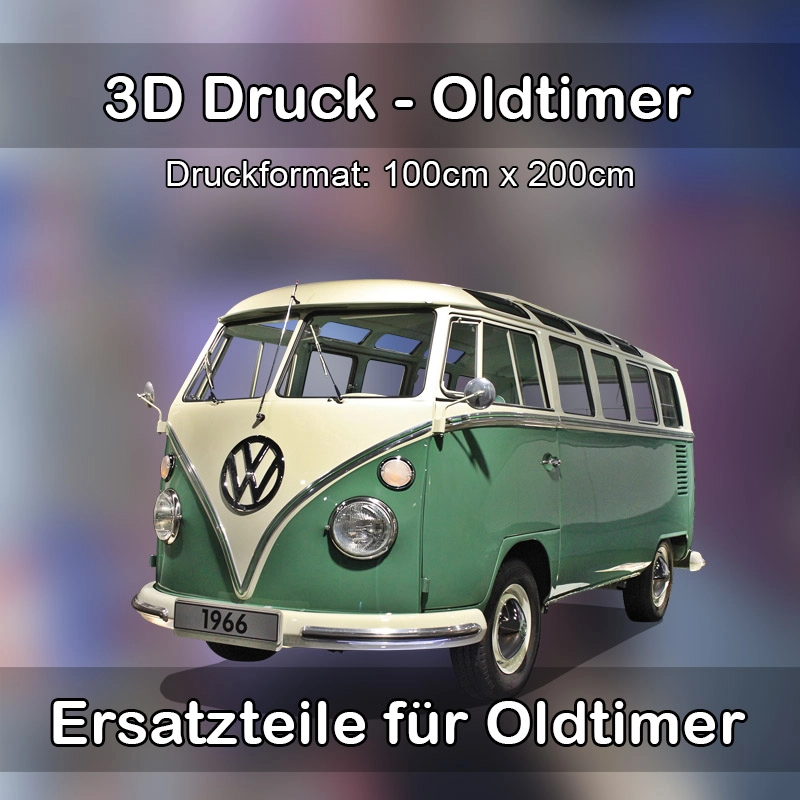 Großformat 3D Druck für Oldtimer Restauration in Karlsfeld 