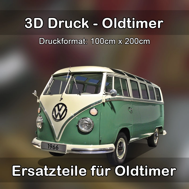 Großformat 3D Druck für Oldtimer Restauration in Karlskron 
