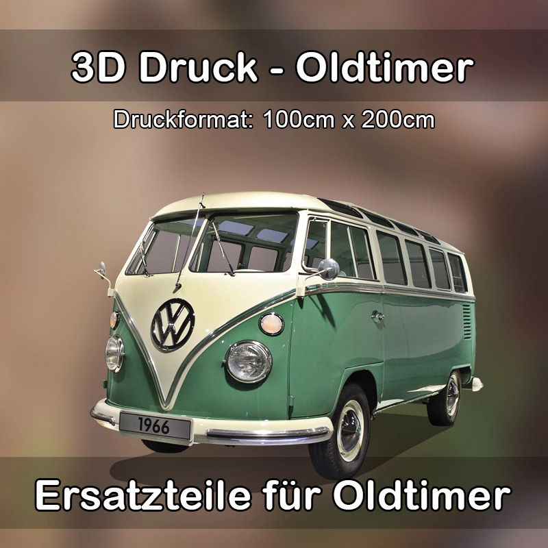 Großformat 3D Druck für Oldtimer Restauration in Karlstadt 
