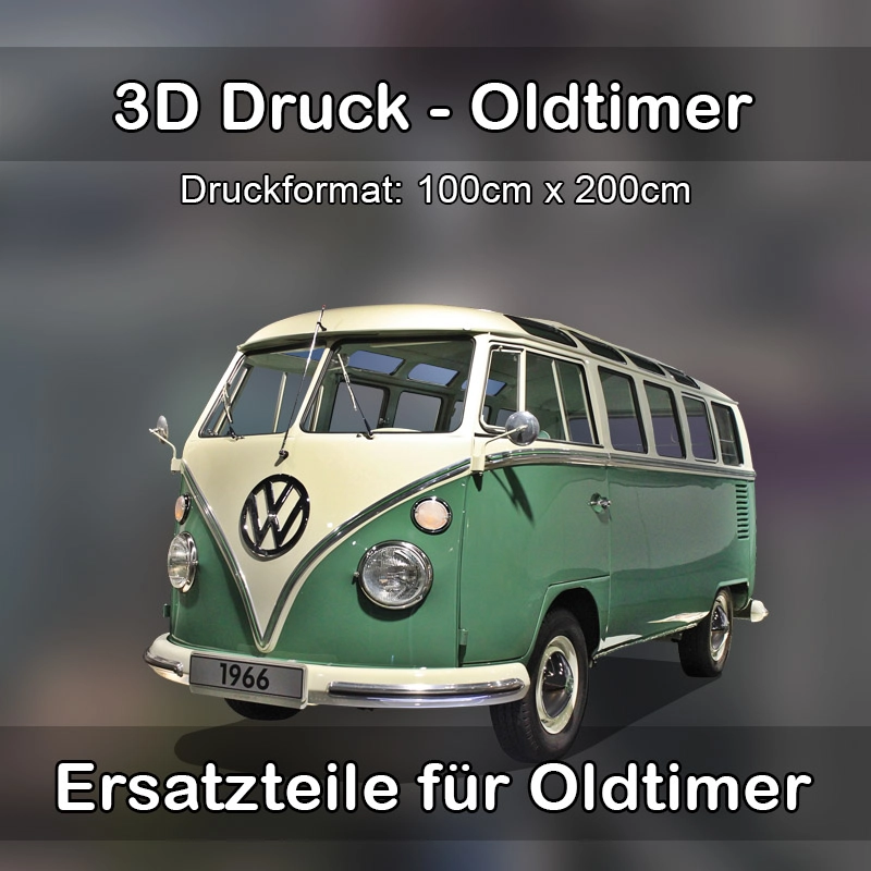 Großformat 3D Druck für Oldtimer Restauration in Karstädt (Prignitz) 