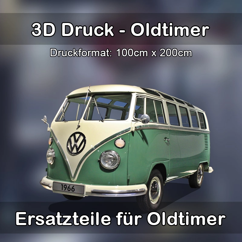 Großformat 3D Druck für Oldtimer Restauration in Kassel 