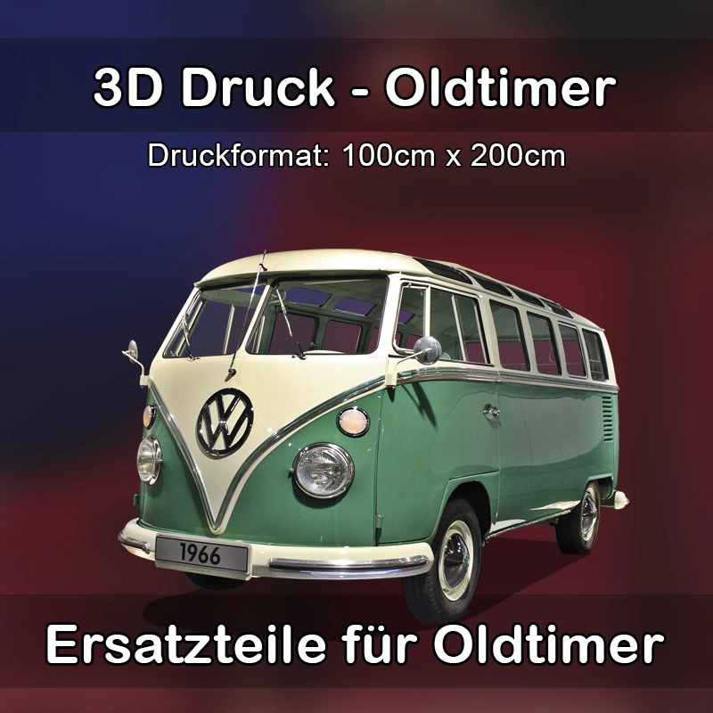 Großformat 3D Druck für Oldtimer Restauration in Kelkheim 