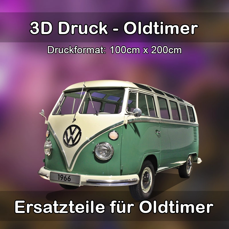 Großformat 3D Druck für Oldtimer Restauration in Kemberg 