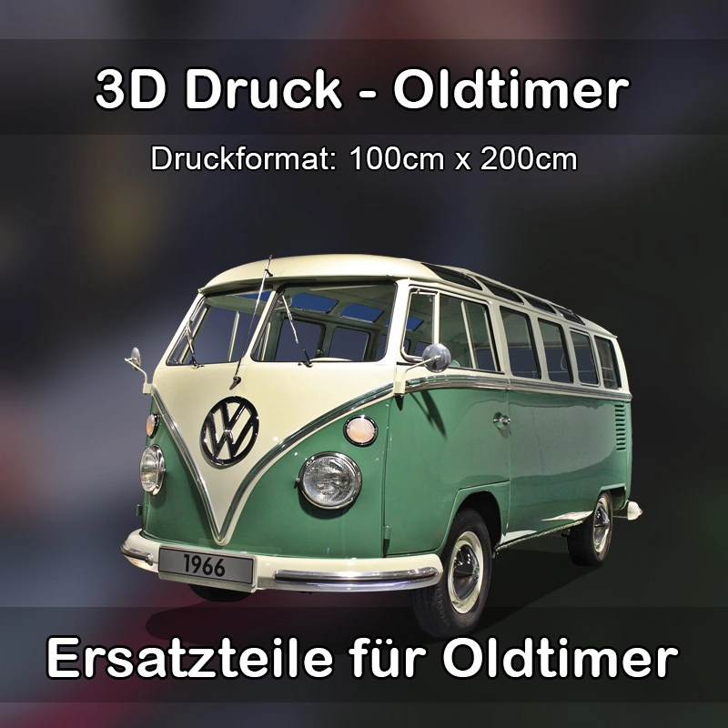 Großformat 3D Druck für Oldtimer Restauration in Kempten 