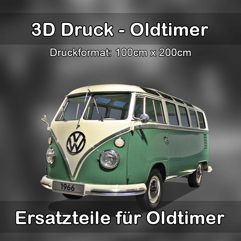 Großformat 3D Druck für Oldtimer Restauration in Kenzingen 