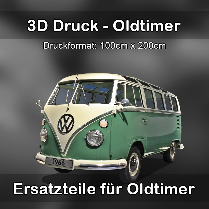 Großformat 3D Druck für Oldtimer Restauration in Kerken 