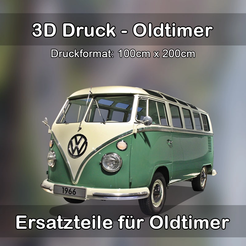 Großformat 3D Druck für Oldtimer Restauration in Ketsch 