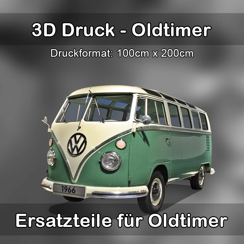 Großformat 3D Druck für Oldtimer Restauration in Kiedrich 
