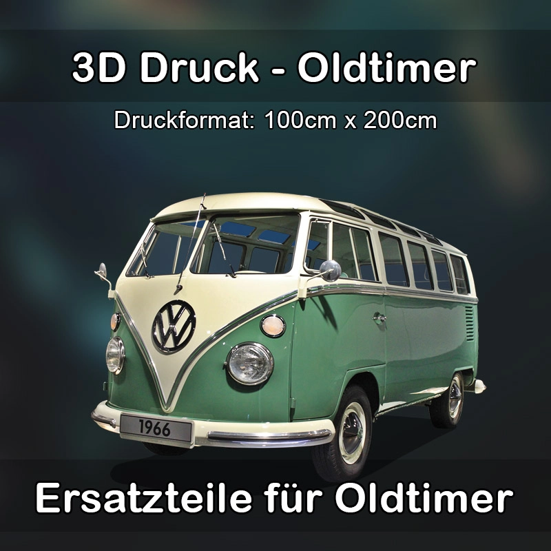 Großformat 3D Druck für Oldtimer Restauration in Kiel 