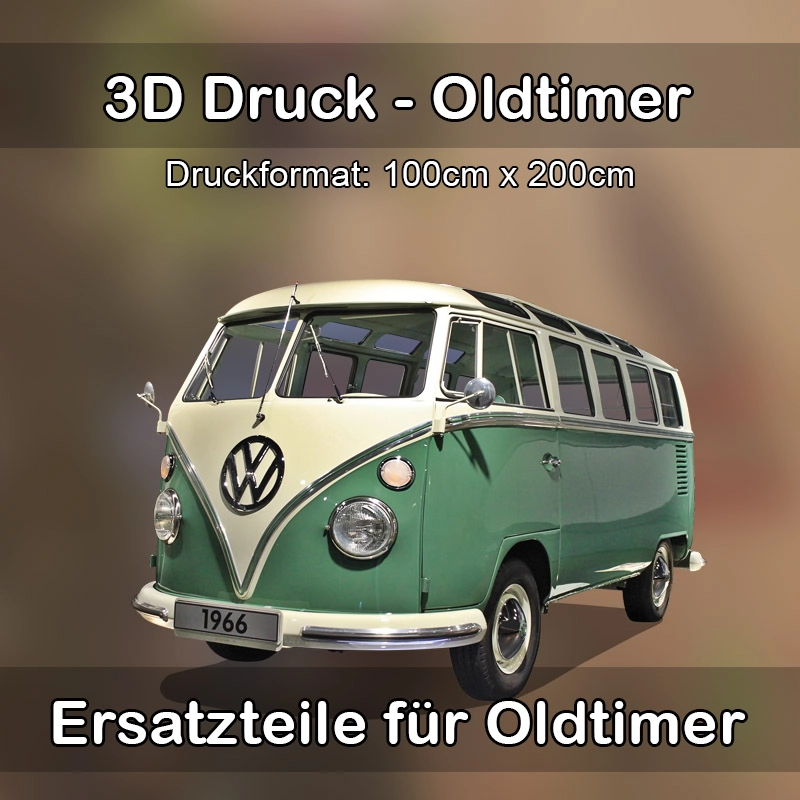 Großformat 3D Druck für Oldtimer Restauration in Kippenheim 