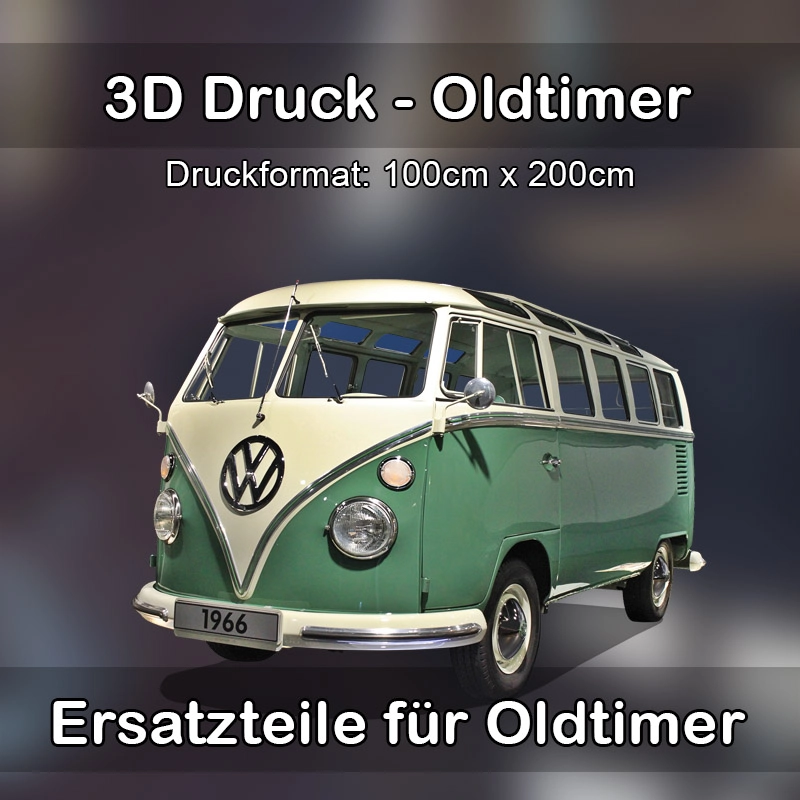 Großformat 3D Druck für Oldtimer Restauration in Kirchanschöring 