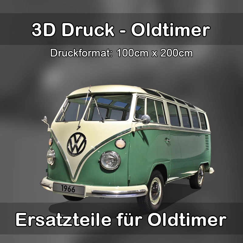 Großformat 3D Druck für Oldtimer Restauration in Kirchberg an der Jagst 