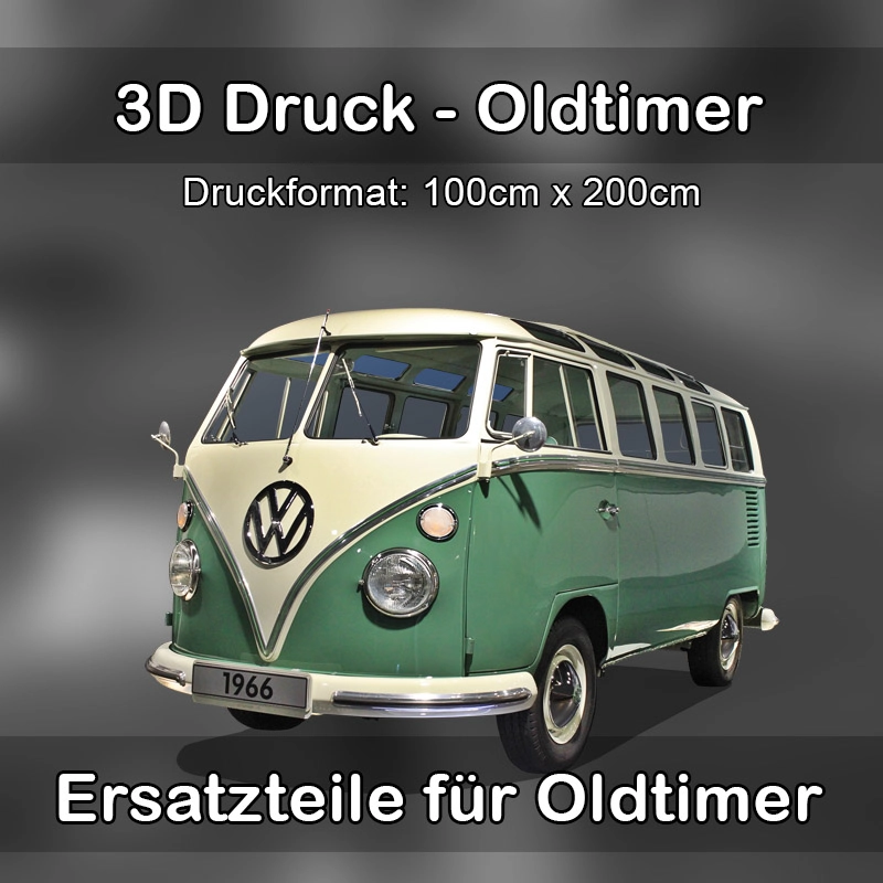Großformat 3D Druck für Oldtimer Restauration in Kirchberg-Sachsen 
