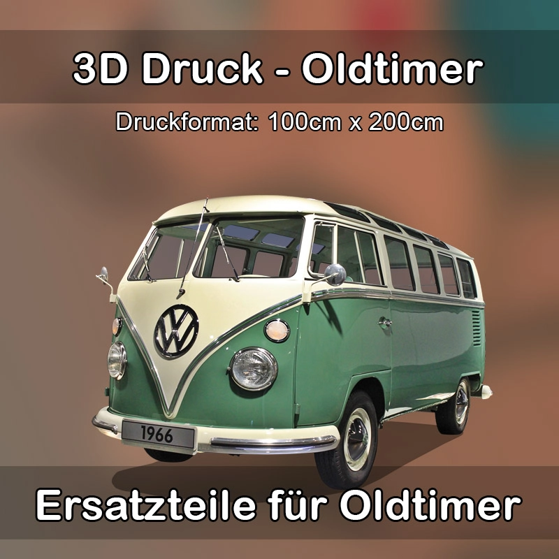 Großformat 3D Druck für Oldtimer Restauration in Kirchdorf an der Iller 