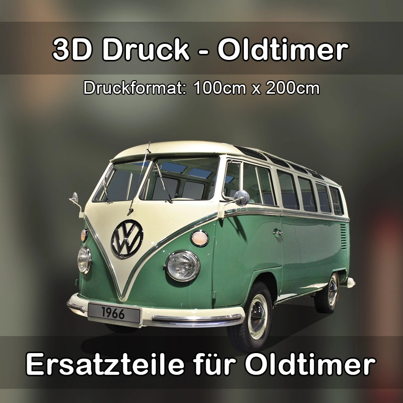 Großformat 3D Druck für Oldtimer Restauration in Kirchheim bei München 