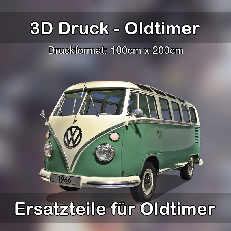Großformat 3D Druck für Oldtimer Restauration in Kißlegg 