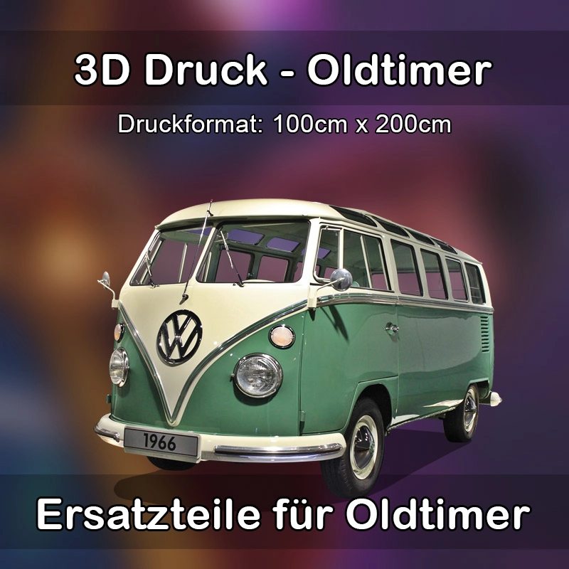 Großformat 3D Druck für Oldtimer Restauration in Kitzingen 