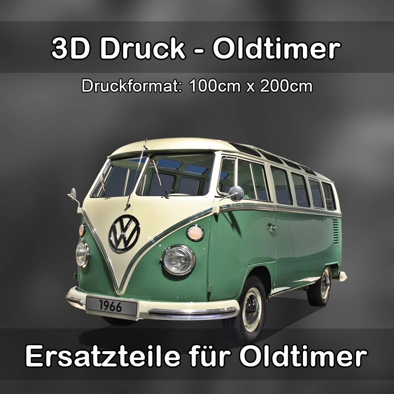 Großformat 3D Druck für Oldtimer Restauration in Kitzscher 