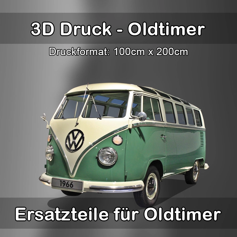 Großformat 3D Druck für Oldtimer Restauration in Klein-Winternheim 