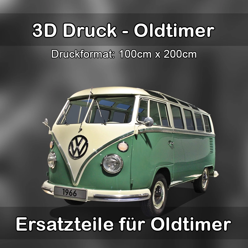 Großformat 3D Druck für Oldtimer Restauration in Kleinostheim 