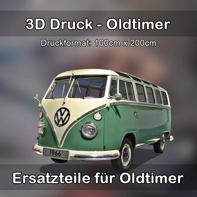 Großformat 3D Druck für Oldtimer Restauration in Klingenberg (Sachsen) 