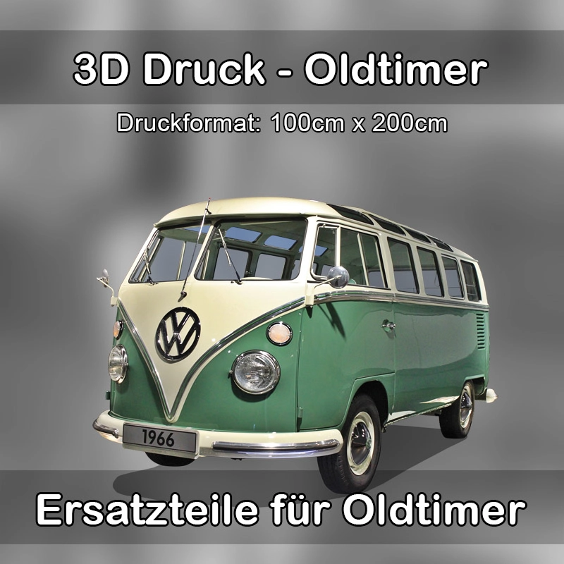 Großformat 3D Druck für Oldtimer Restauration in Kloster Lehnin 