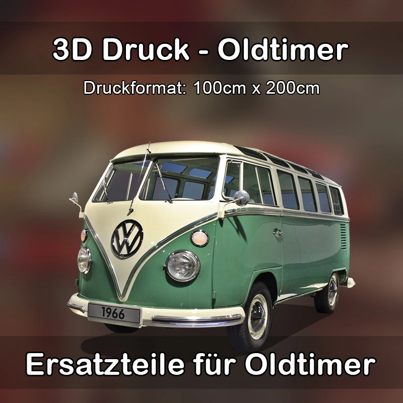 Großformat 3D Druck für Oldtimer Restauration in Knetzgau 
