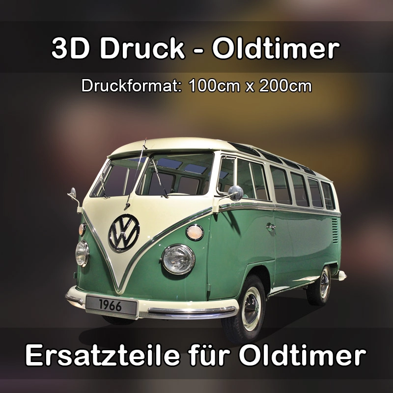 Großformat 3D Druck für Oldtimer Restauration in Knüllwald 