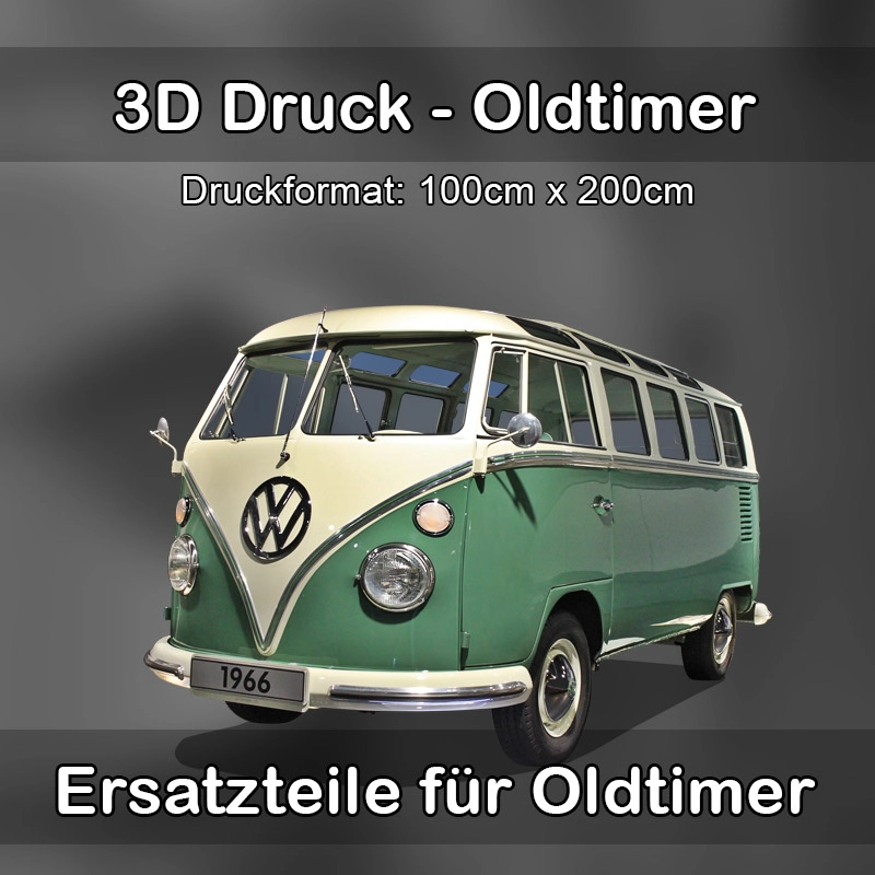 Großformat 3D Druck für Oldtimer Restauration in Köln 