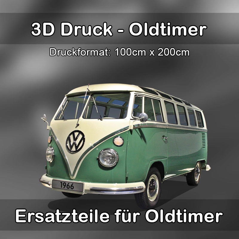 Großformat 3D Druck für Oldtimer Restauration in Köngen 