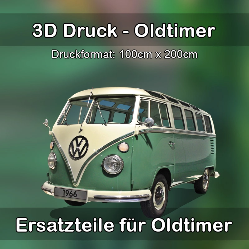 Großformat 3D Druck für Oldtimer Restauration in Königsbach-Stein 