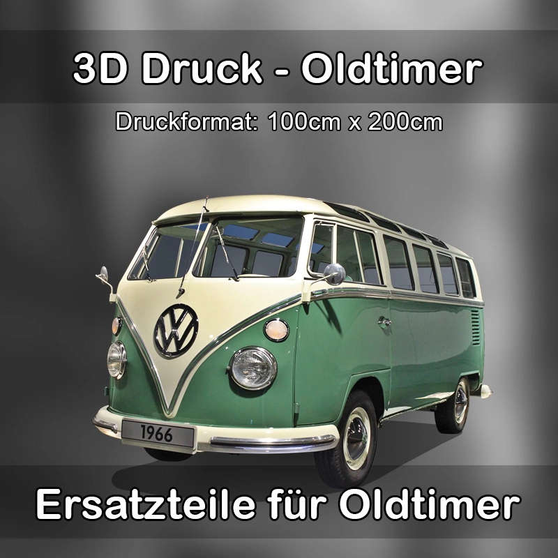 Großformat 3D Druck für Oldtimer Restauration in Königsberg in Bayern 