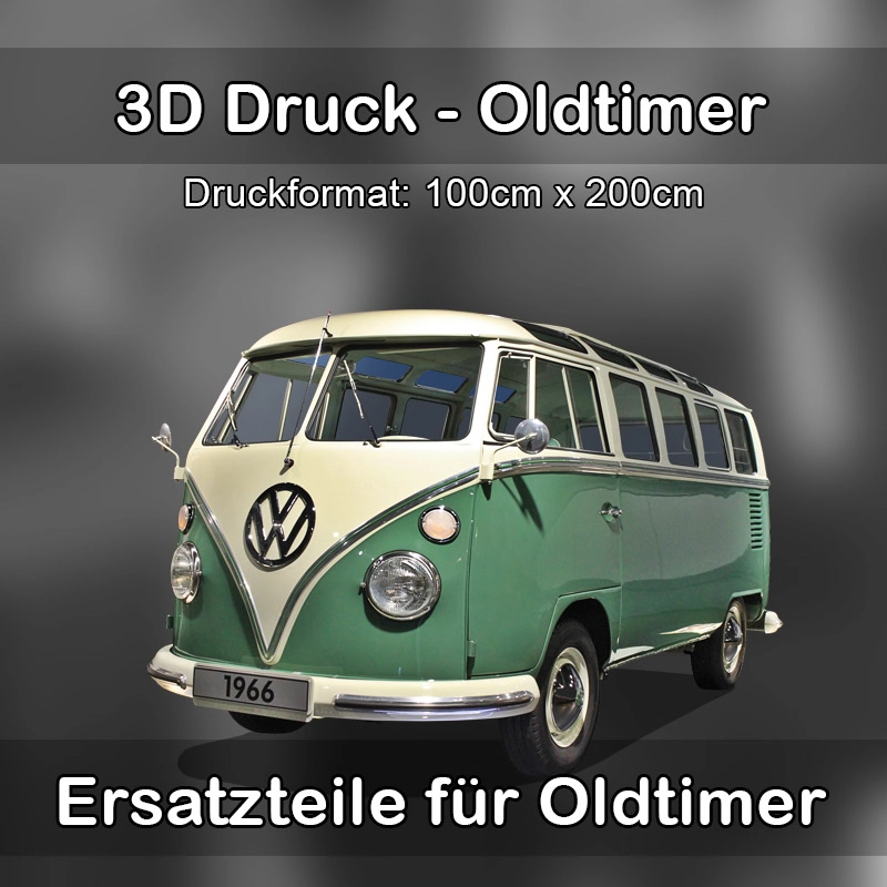 Großformat 3D Druck für Oldtimer Restauration in Königsbrunn 