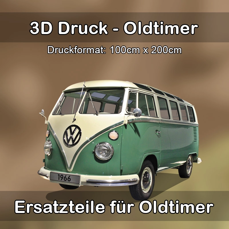 Großformat 3D Druck für Oldtimer Restauration in Königsmoos 