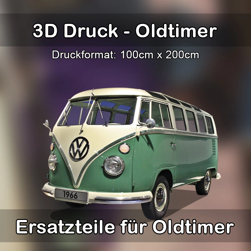 Großformat 3D Druck für Oldtimer Restauration in Kolitzheim 