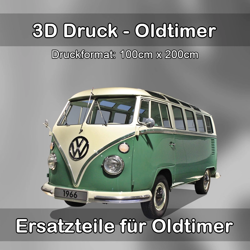 Großformat 3D Druck für Oldtimer Restauration in Kraftsdorf 