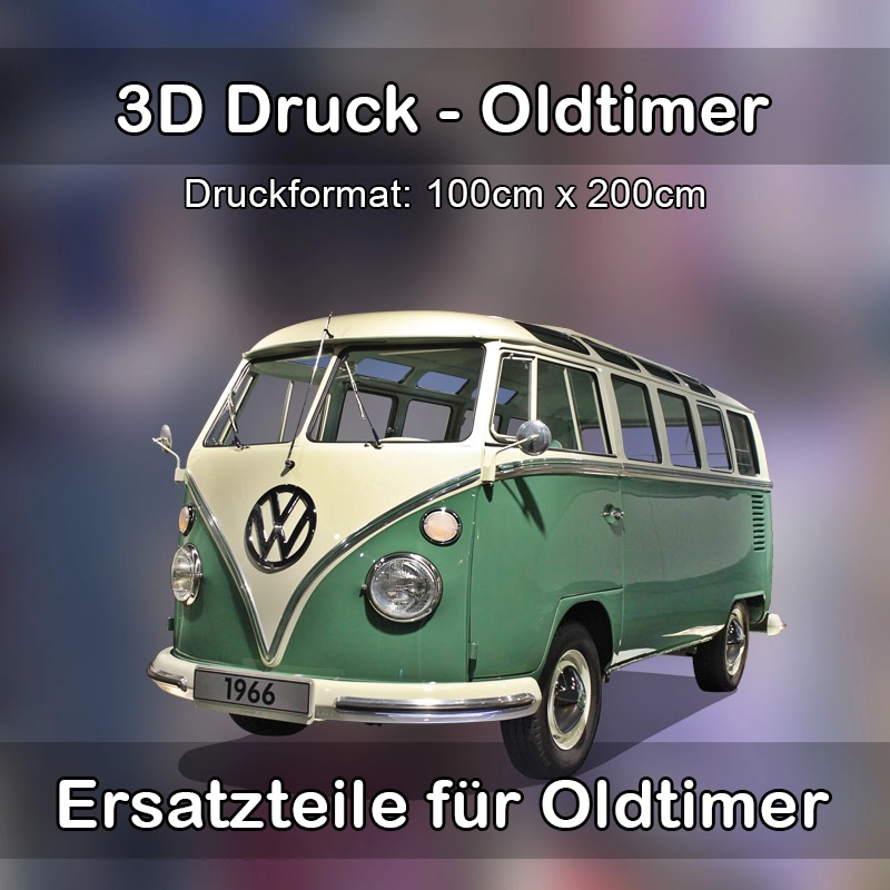 Großformat 3D Druck für Oldtimer Restauration in Krauschwitz (Sachsen) 