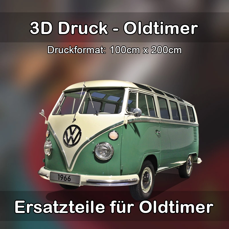 Großformat 3D Druck für Oldtimer Restauration in Krayenberggemeinde 